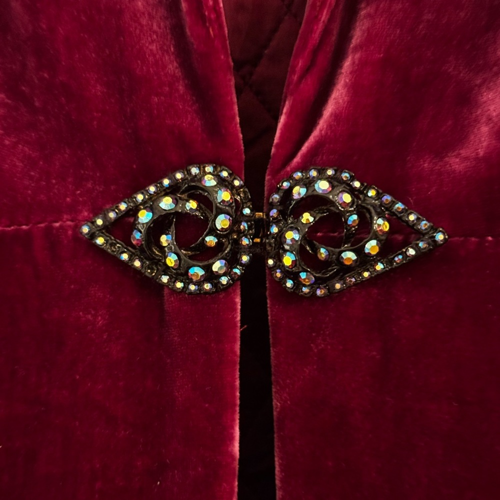Nanette Lepore Raspberry Soft Velvet Jacket - Picture 5 of 8